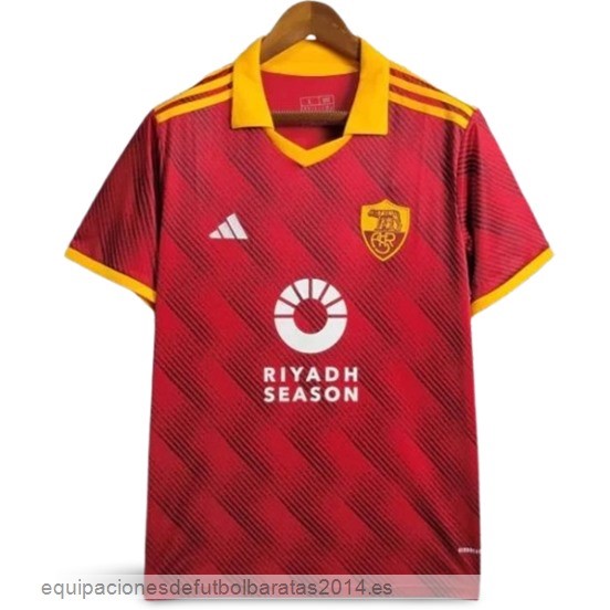 Nuevo Tailandia Cuarta Camiseta As Roma 23/24 Rojo Baratas